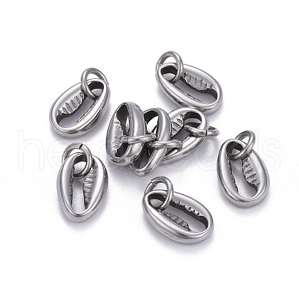 Non-Tarnish 304 Stainless Steel Charms STAS-L218-18P-1