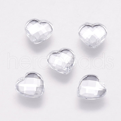 Taiwan Acrylic Rhinestone Cabochons X-ACRT-G022-6mm-02-1