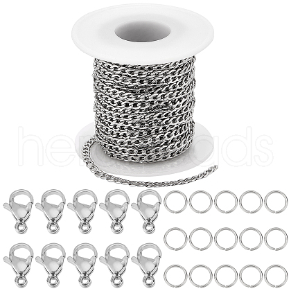SUNNYCLUE DIY Chain Necklaces Making Kits DIY-SC0020-77-1