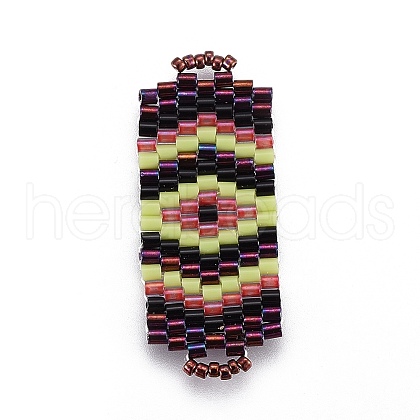 MIYUKI & TOHO Handmade Japanese Seed Beads Links SEED-E004-E08-1