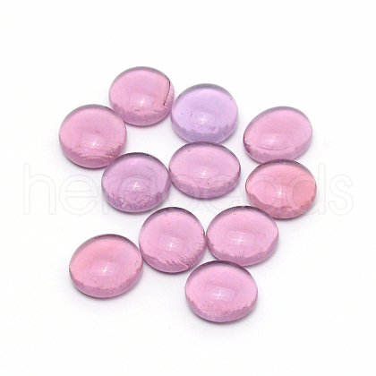 Transparent Glass Cabochons GLAA-WH0022-42-1