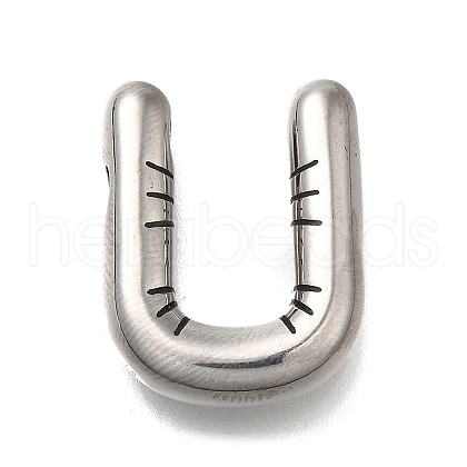 304 Stainless Steel Pendants STAS-S166-01P-21-1