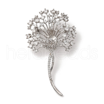 Brass Micro Pave Cubic Zirconia Findings KK-D378-31P-1