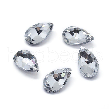 Faceted Glass Pendants GLAA-F069-L-B03-1