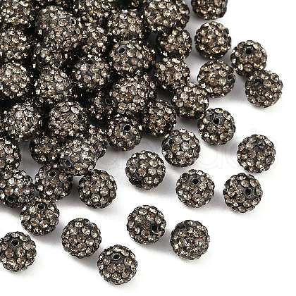 Pave Disco Ball Beads RB-H258-8MM-215-1