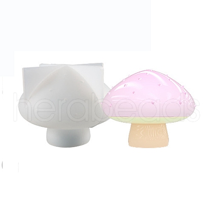 DIY 3D Mushroom Display Decoration Silicone Molds DIY-D070-11-1