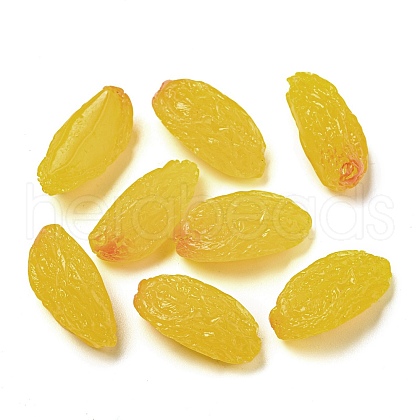 Fruit Opaque Resin Decoden Cabochons RESI-H156-01-08-1