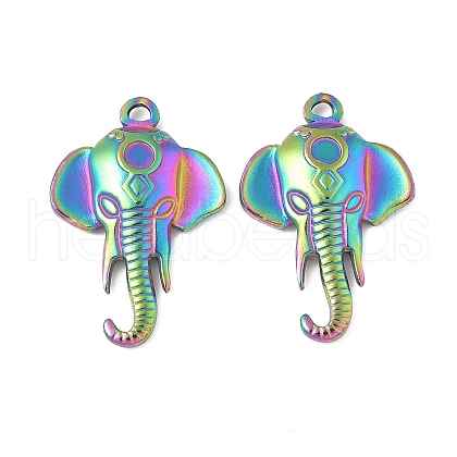 Ion Plating(IP) 304 Stainless Steel Pendants STAS-H172-09M-1