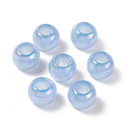 Opaque Acrylic Beads OACR-C008-01C-1