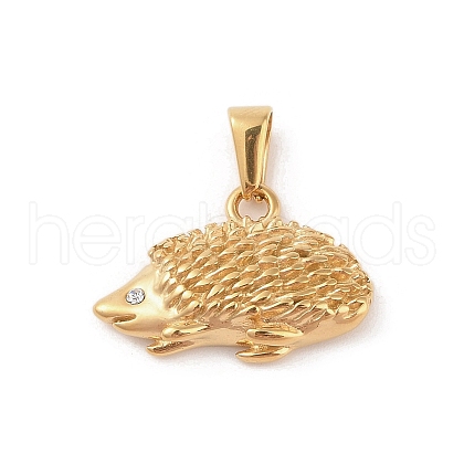 PVD Vacuum Plating 304 Stainless Steel Pendants STAS-R232-11G-1