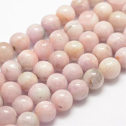 Natural Kunzite Beads Strands G-F461-08-6mm-1