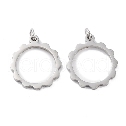 Non-Tarnish 304 Stainless Steel Pendants STAS-G324-01I-P-1