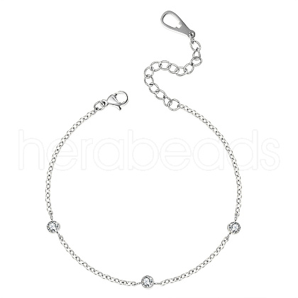 Elegant Minimalist Stainless Steel Link Bracelets LH5681-2-1