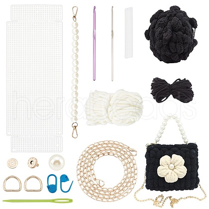 DIY Purse Weaving Kits DIY-WH0304-727B-1