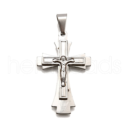 304 Stainless Steel Pendants STAS-B086-01P-02-1