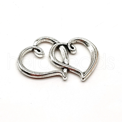 Tibetan Style Alloy Linking Rings FIND-YWC0005-01AS-1