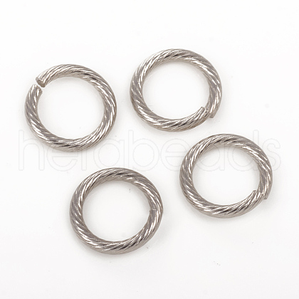 304 Stainless Steel Jump Ring STAS-G224-23P-02-1