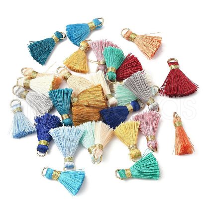 Polyester Pendants FIND-D301-01G-1