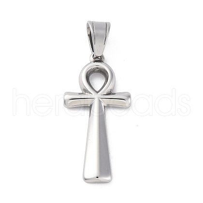 304 Stainless Steel Pendants STAS-L286-07P-1