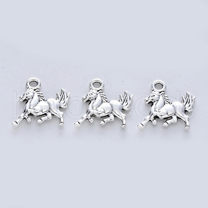 Tibetan Style Alloy Pendants TIBE-R316-041AS-RS-1