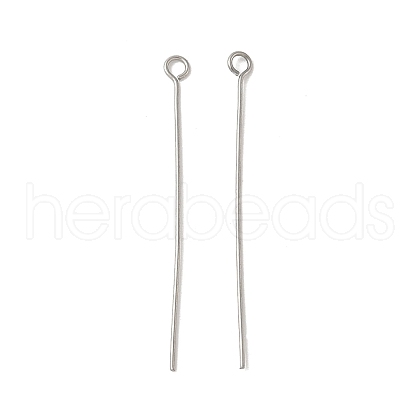 304 Stainless Steel Eye Pins STAS-K293-13P-0.6x40mm-1