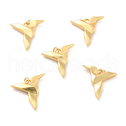 Rack Plating Brass Pendants KK-B052-15G-1