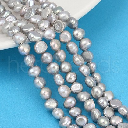 Natural Cultured Freshwater Pearl Beads Strands PEAR-P064-20A-03C-1