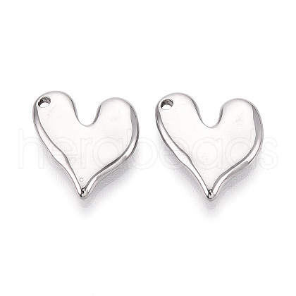 304 Stainless Steel Pendants STAS-T065-82P-1