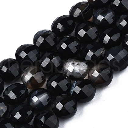 Natural Agate Beads Strands G-N326-100A-12-1