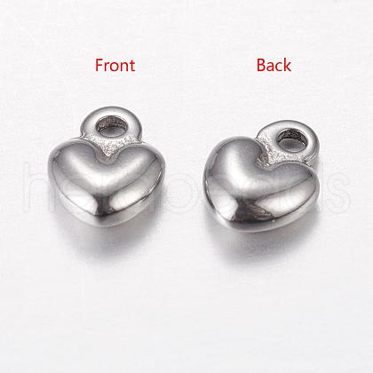 Tarnish Resistant 304 Stainless Steel Charms X-STAS-K002-25A-1