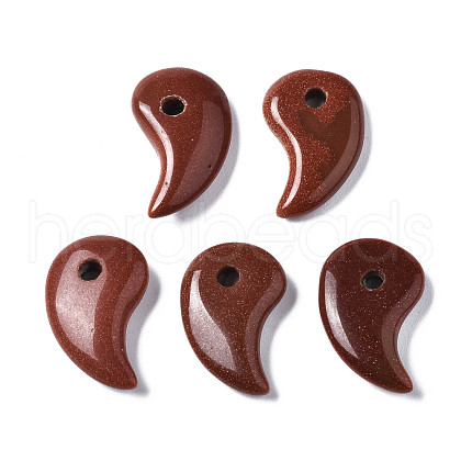 Synthetic Goldstone Pendants G-S356-17A-07-1