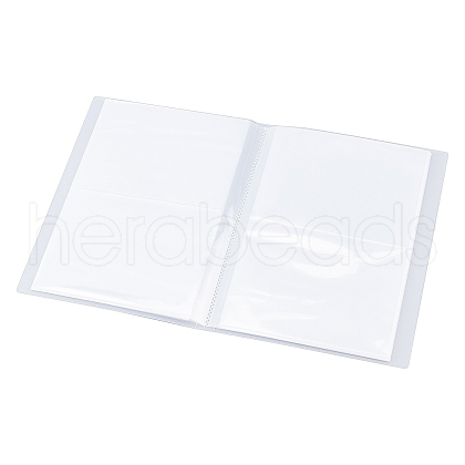 PP Plastic DIY Transparent Photo Album Scrapbooking AJEW-WH0223-26-1