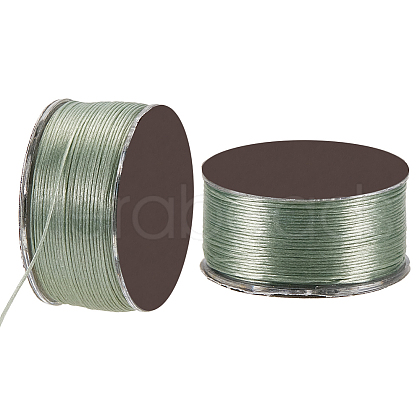 Nylon Beading Thread NWIR-WH0005-10U-1