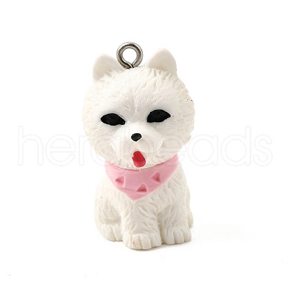 Opaque Resin Pendants CRES-D310-01A-1