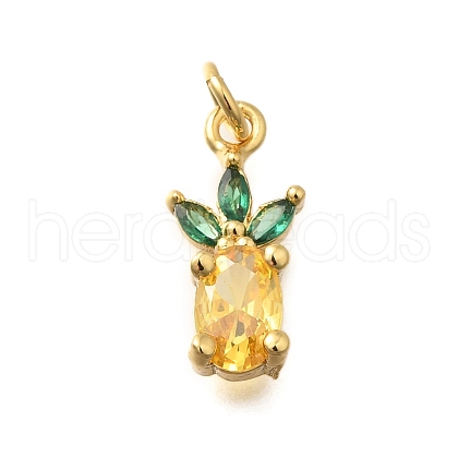 Brass Pendants KK-D280-01G-02-1