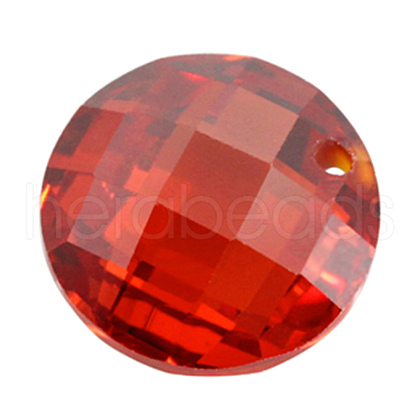 Cubic Zirconia Charms ZIRC-H116-08H-1