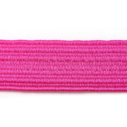Flat Elastic Cord X-EC-WH0015-67-1