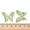 304 Stainless Steel Enamel Pendants STAS-V015-61B-G-3