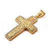 304 Stainless Steel Pendants STAS-C129-03B-G-2