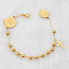 304 Stainless Steel Charm Bracelets FS-WG3B4AD-01-1