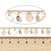 Handmade Brass & Rhinestone Chains CHC-Z001-15KCG-02-3