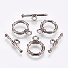 CCB Plastic Toggle Clasps CCB-J027-77B-2