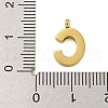 Ion Plating(IP) 304 Stainless Steel Charms STAS-G345-01G-C-3