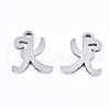 201 Stainless Steel Charms STAS-T044-217P-K-2