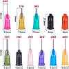 Plastic Glue Bottles Sets DIY-BC0002-50-4