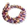Dyed Natural Agate Beads Strands G-G203-09F-10mm-3