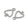 201 Stainless Steel Charms STAS-R135-08P-3
