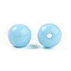 Opaque Solid Color Glass Beads GLAA-N007-8mm-A15-2