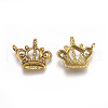 Tibetan Style Metal Alloy Crown Pendants X-GLF10497Y-NF-2