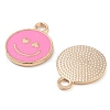 Alloy Enamel Pendants PALLOY-S192-04G-06-2